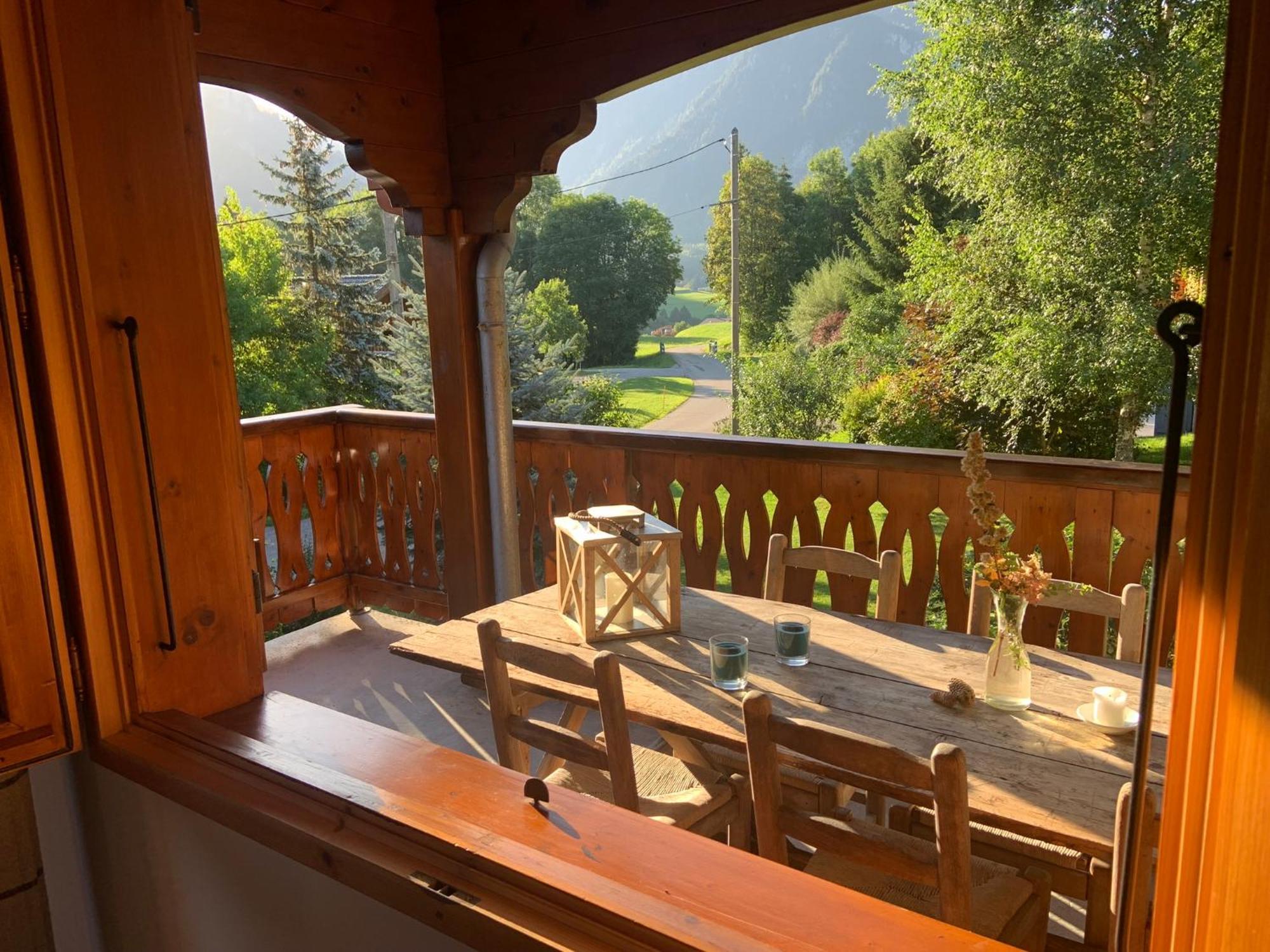 Chalet Chez Maurice Vacheresse Exterior foto